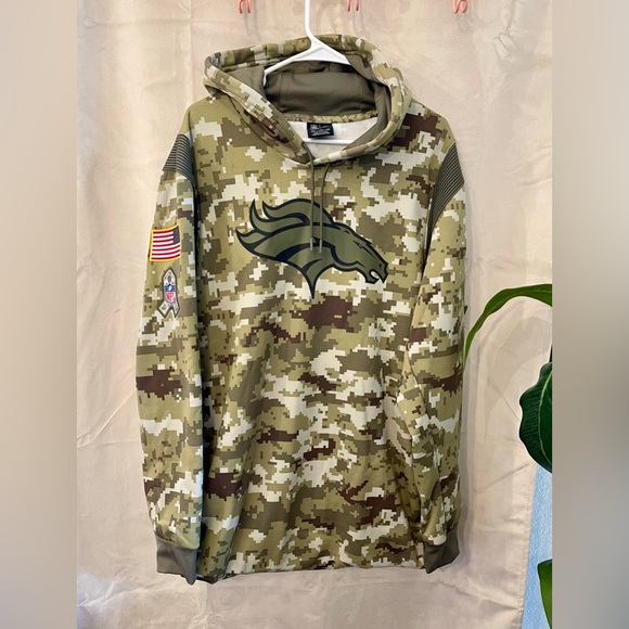 salute to service broncos hoodie